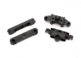 TRAXXAS запчасти Mount, tie bar, front (1)/ rear (1)/ suspension pin retainer, front or rear (2)