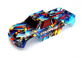 TRAXXAS запчасти Body, Stampede®, Rock n' Roll (painted, decals applied)