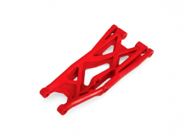 TRAXXAS запчасти Suspension arm, red, lower (right, front or rear), heavy duty (1)