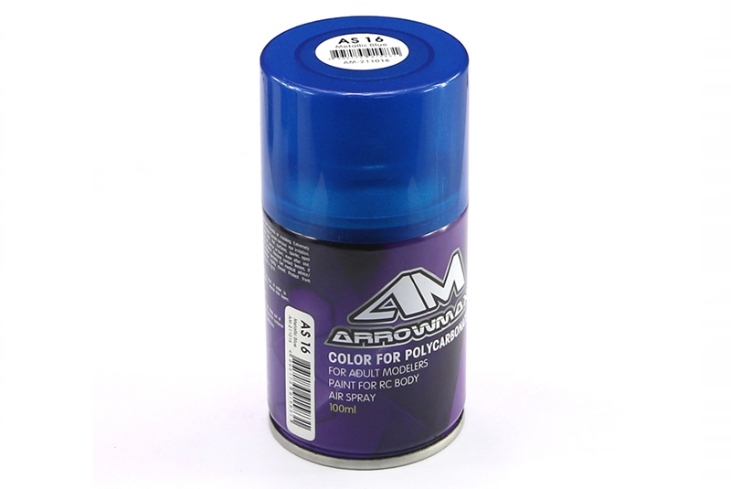 Краска по лексану синий металлик AS16 (100мл)