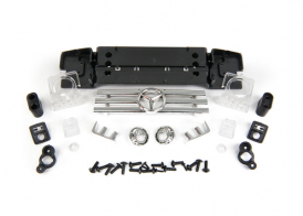 TRAXXAS запчасти Grille, Mercedes-Benz® G 500® 4x4²/ grille mount/ grille insert/ headlight lens (2)/ headlight reflector (2)/ reflector lens (2)/ bumperette front (2)/ bumperette mount (2)/ turn signal housing (2)/ turn signal housing retainer (2)/ turn signal len