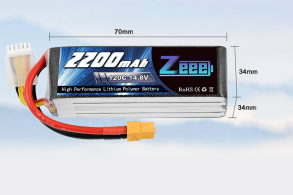 Zeee Power Аккумулятор LIPO 4S 120C 2200mah