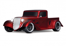 TRAXXAS RED - 4-TEC 3.0 HOT ROD TRUCK, RED