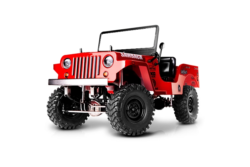 Радиоуправляемая модель полноприводного внедорожника Gmade 1/10 GS01 Desert Sawback RTR GM52012