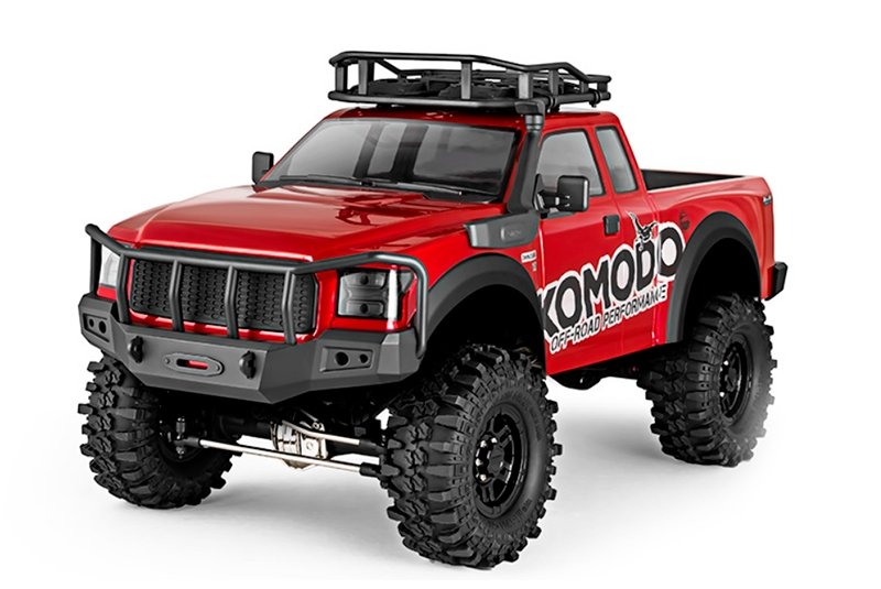 Радиоуправляемая модель полноприводного внедорожника Краулер Gmade 1/10 GS01 KOMODO RTR