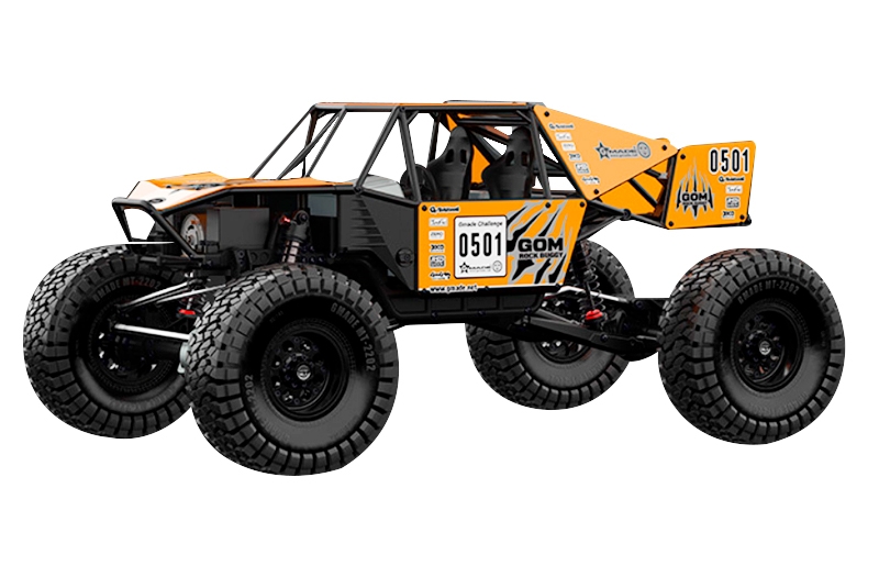 Радиоуправляемая модель 1/10 GR01 GOM Rockbuggy kit