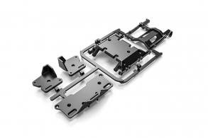Gmade parts Gmade GS02F skid plate &amp; battery tray parts tree