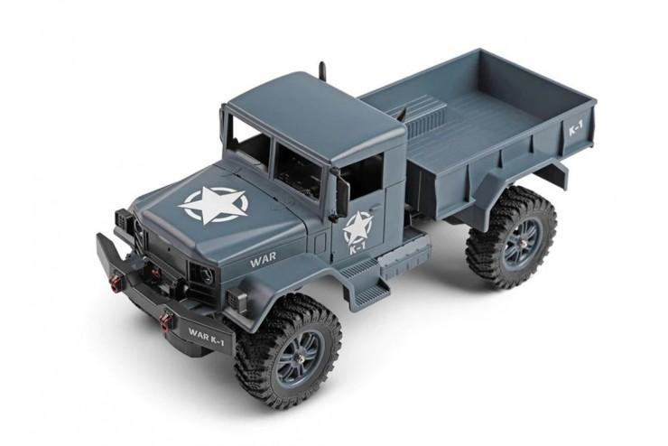 Радиоуправляемый внедорожник WL Toys Army Truck 4WD RTR масштаб 1:12 2.4G