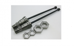 Traxxas metal Front and rear drive shafts(Al.)