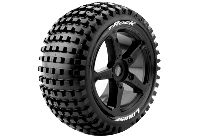 Колеса в сборе для автомоделей 1/8 TRUGGY HEX 17mm (2шт)