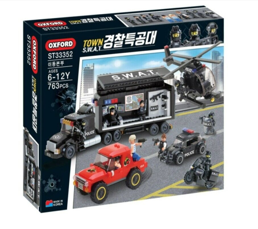 Конструктор СЕРИЯ "ГОРОД" (SWAT - МОБИЛЬНЫЙ ШТАБ)