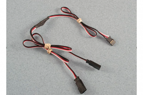 Fuse Y cable Futaba standard  22awg   300MM  female pin  to 2 male pins