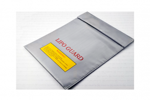Fuse Lithium Battery Guard Safe Bag (Silver) 23cm*30cm