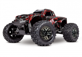 TRAXXAS SRED - HOSS 4X4 VXL 3S - SHADOW RED