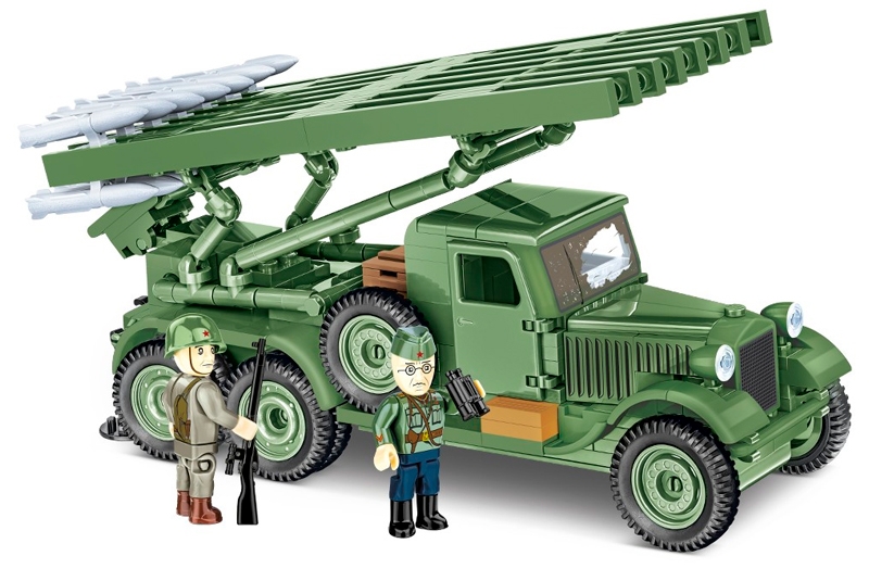 Конструктор 440  PCS  HC  WWII  /2280/  BM-13  KATYUSHA  (ZIS-6)