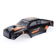 ZD RACING parts Monster truck body black orange