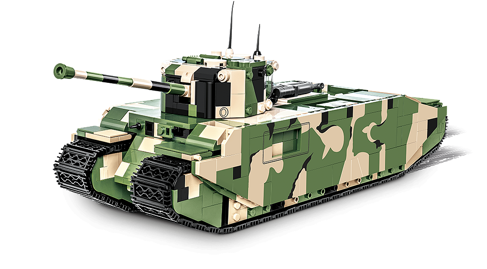 Конструктор 1225 PCS HC WWII /2544/ TOG 2 SUPER HEAVY TANK